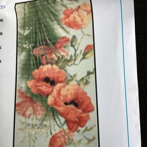 #637 stamped cross stitch kit